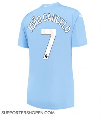 Manchester City Joao Cancelo #7 Hemma Matchtröja Dam 2023-24 Kortärmad